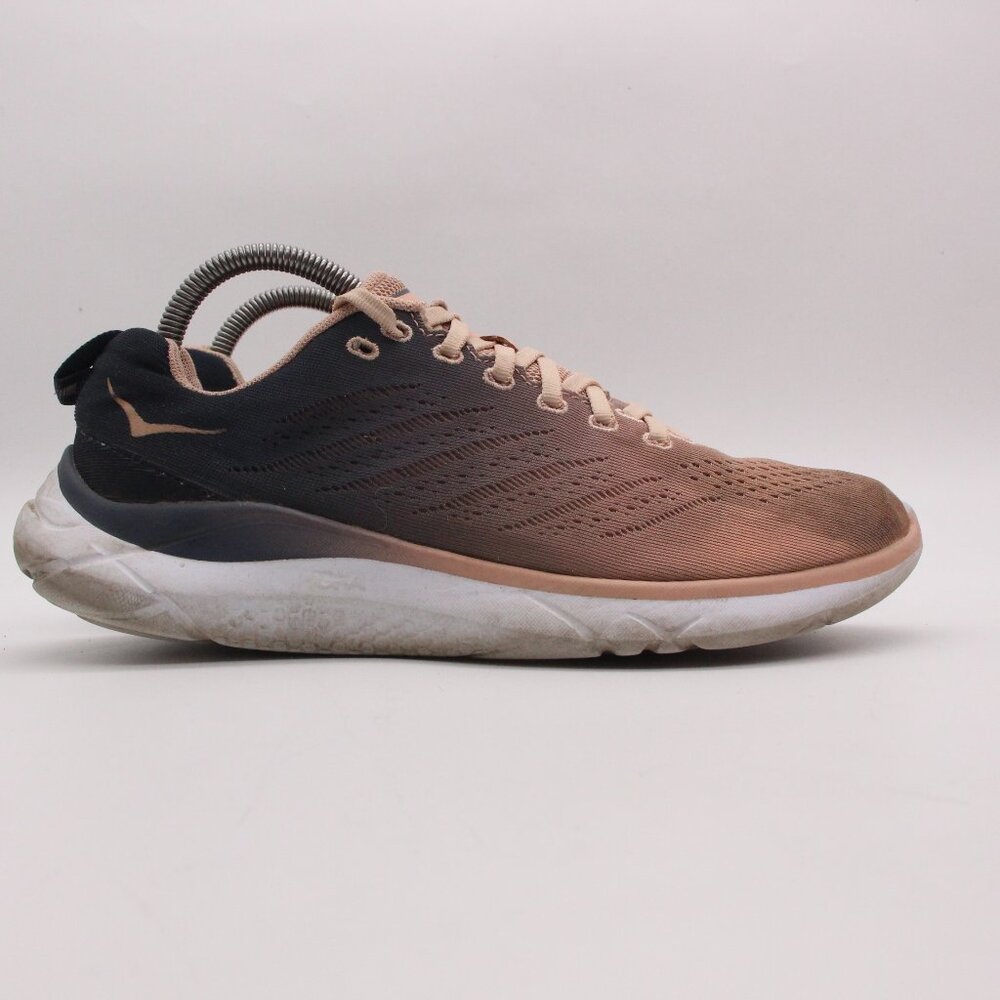 Hoka One One Women's Sz 9.5 Hupana EM Pink Running Shoes Sneakers 1099737 DPMIN
